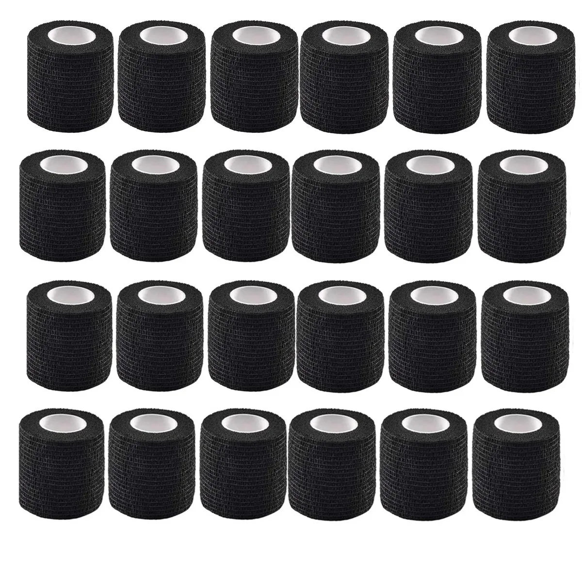 Wholesale Black Tape Tattoo Handle Bandage Anti-slip Athletic Nonwoven Waterproof Disposable Self-adhesive Elastic Bandage Beauty Trend Shop