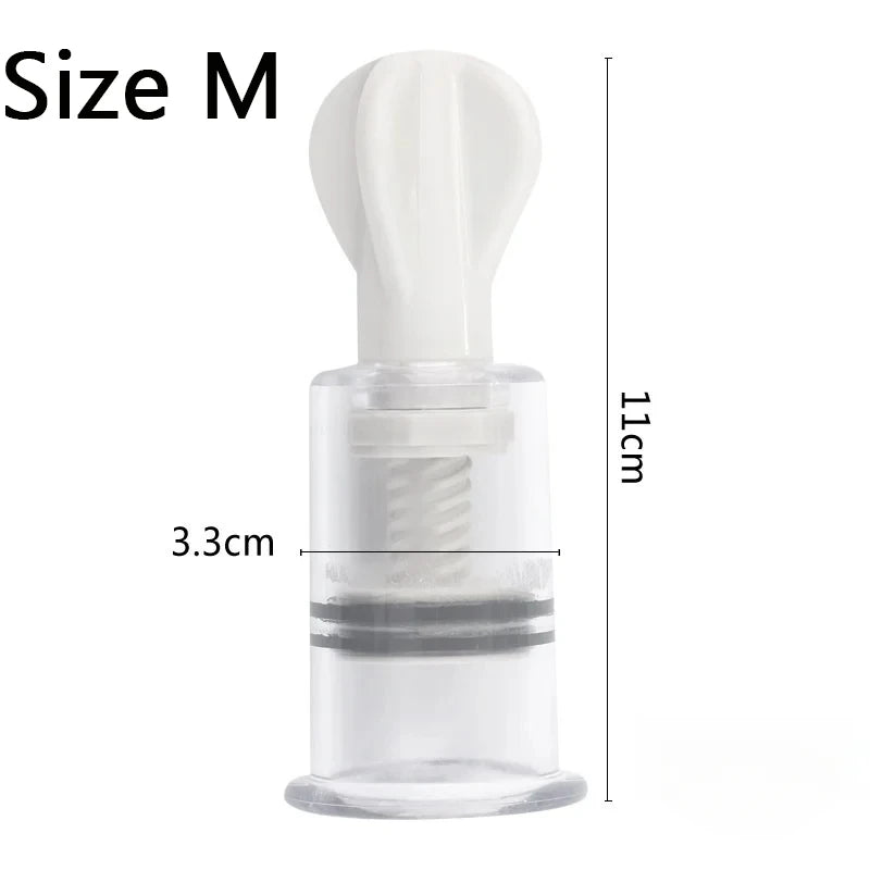 Vacuum Suction Cupping Cup Nipple Enhancer Massage Vacuum Cans Plastic Enlarger Suction Enlarger Body Breast Massager Cups Beauty World Shop