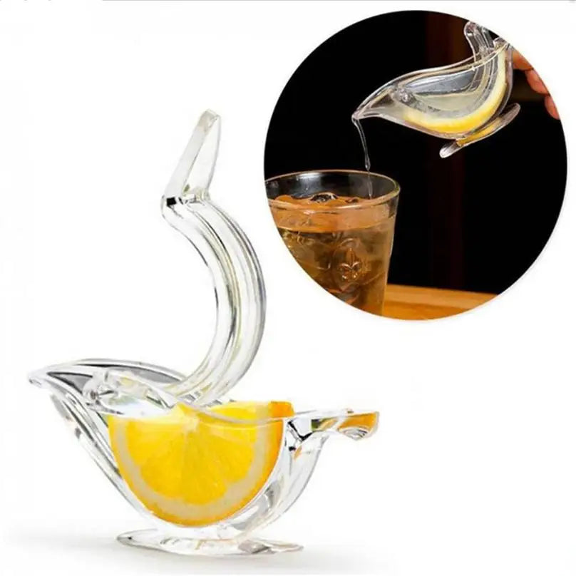 1 Pcs Lemon Squeezer Bird Shape Slip Press Manual Juicer Orange Lemon Slices Juice Making Gadget Kitchen Home Press Slip Tool Home Accessories Store