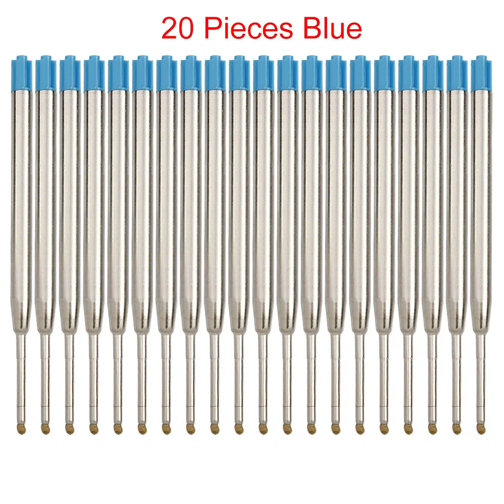98mm1.0mm Ballpoint Pen Refills For Parker Pens Medium Point Blue Red Black Ink Rods For Writing Office Stationery Beauty World Shop