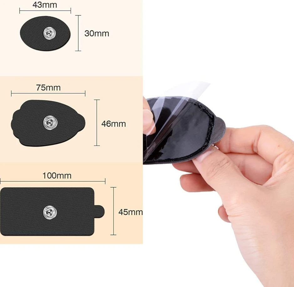 Mini Rechargeable Neck Massage Pad, Intelligent Electric Massager with Multiple Speed Levels Beauty World Shop