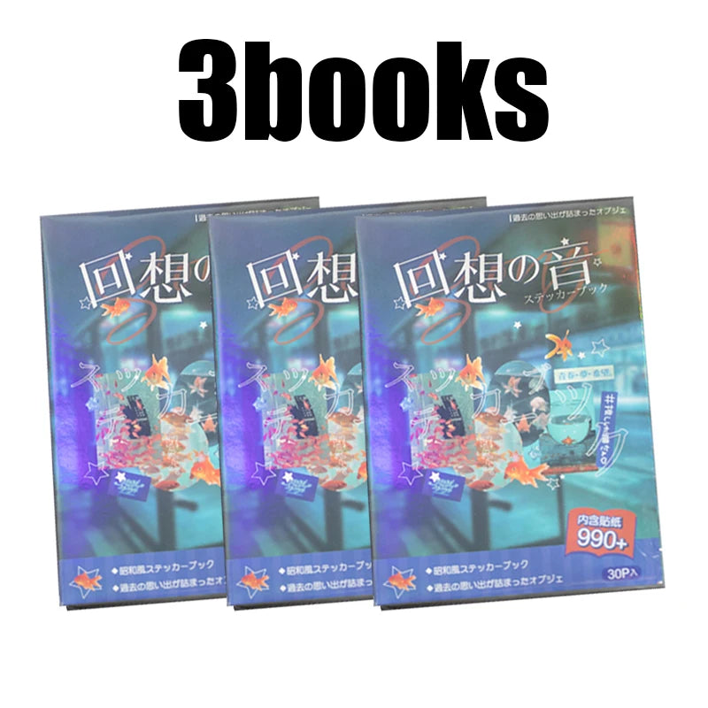 Mr. Paper 30/60/90pcs Retrospective Voice Cut Film Sticker Book Creative Handbook DIY Scrapbook Notebook Mugs Dairy Laptop Card Beauty World Shop