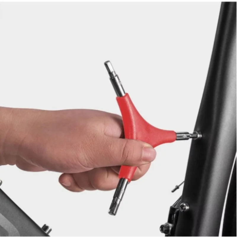 Bicycle Repair Combination Portable Wrench Three-pronged Outer Hexagonal Tool Y-socket Wrench Mountain Bike Tool Beauty World Shop