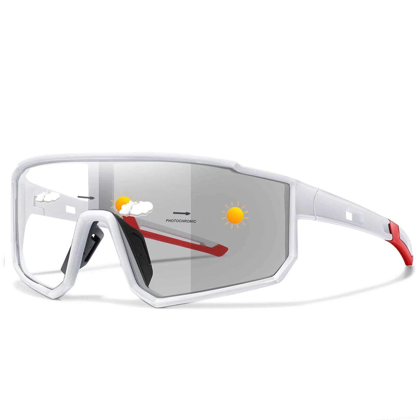 Fashion Brand Men Women Bicycle Photochromic Eyewear MTB Bike Fishing Running Cycling Sports Sunlasses Comfortable Goggles Beauty World Shop