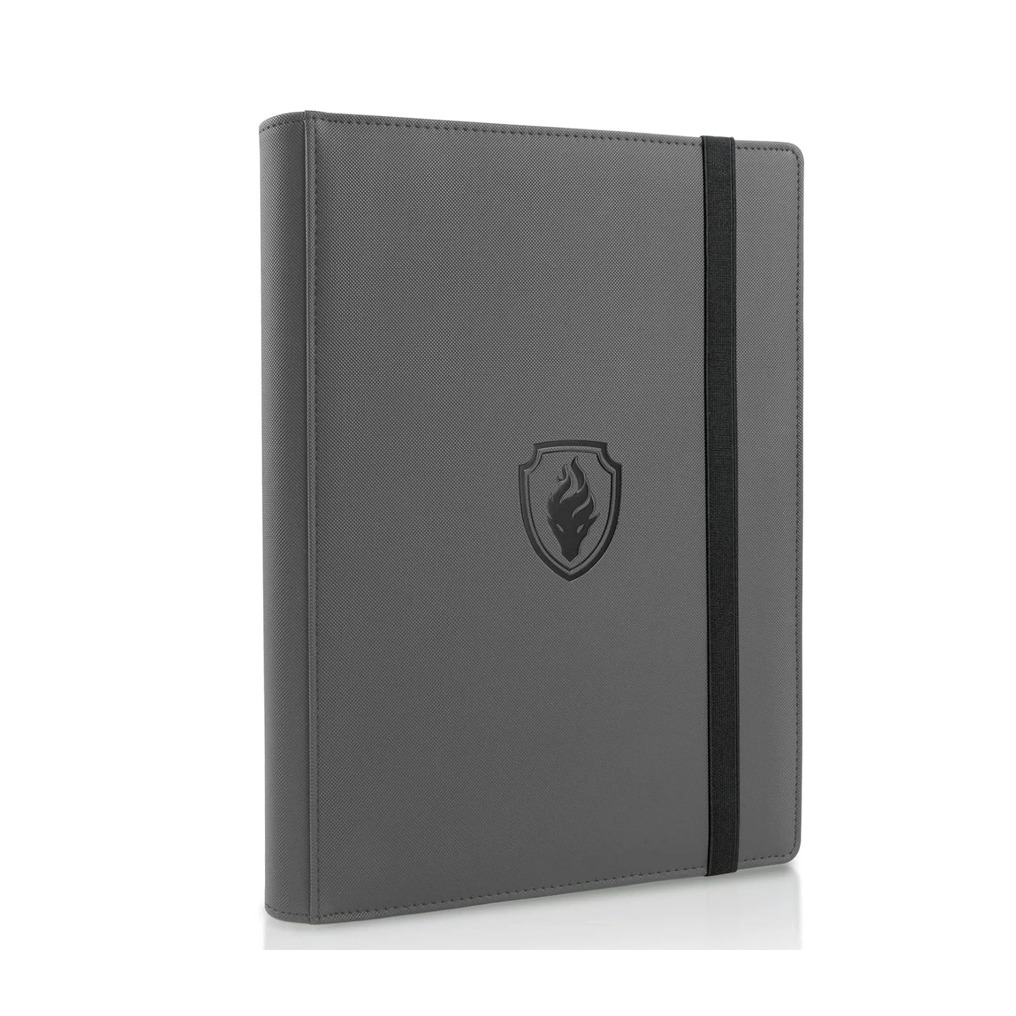 9 Pocket Card Binder, 360 Trading Card Holder Book, Premium PU Cover Zip Binder For Cards, Durable Side Loading Card Fold Beauty World Shop
