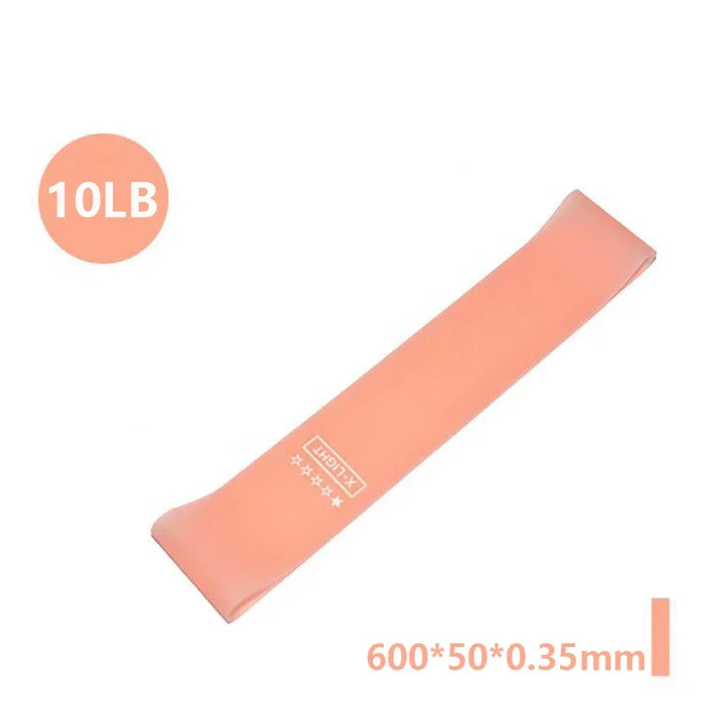 Portable Fitness Workout Equipment Rubber Resistance Bands Yoga Gym Elastic Gum Strength Pilates Crossfit Women Weight Sports Beauty World Shop