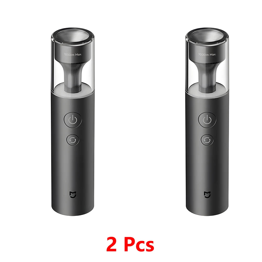 MIJIA Multifunctional Portable Flashlight, Lightweight And Portable,30H Ultra-long Battery Life,1000 Lumens Strong Light -CN Beauty World Shop
