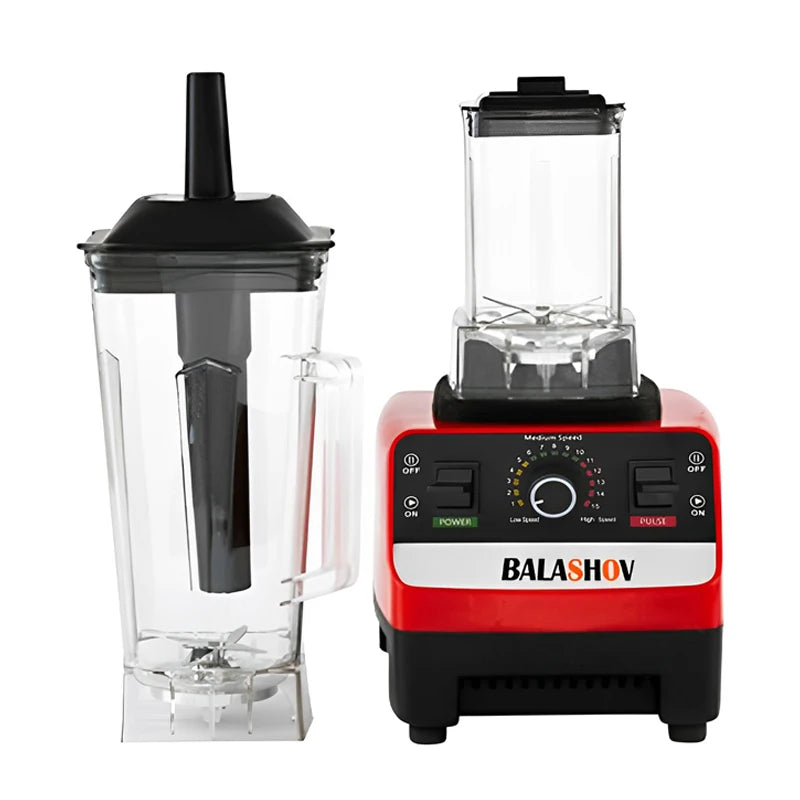 2000W Heavy Duty Commercial Blender Stationary Mixer Food Processor Ice Smoothies for Kitchen High Power Juicer Blender BPA Free Beauty World Shop