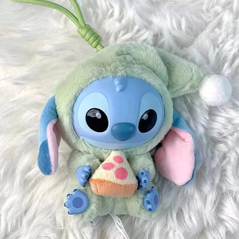 NEW Stitch Eat Something Before Sleep Series Blind Box Plush Dolls Pendant Cute Doll Ornament Mystery Box Surprise Toys Gifts Beauty World Shop