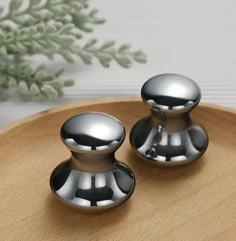 Gua Sha Face Massage Beauty Tool Mushroom Shape Terahertz Energy Stone Guasha Scraping Facial Massager for Spa Body Relaxing Beauty World Shop