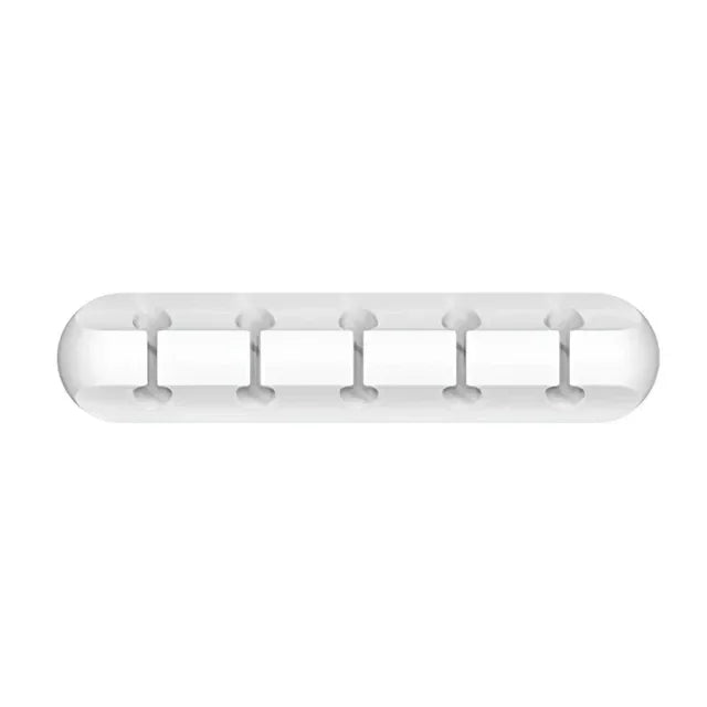 VIKEFON Cable Cord Wire Organizer Silicone USB Cable Winder Management Clips Self Adhesive for Mouse Keyboard Headset For iPhone Beauty World Shop