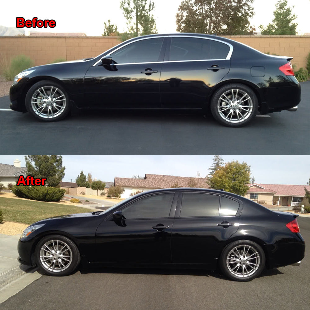 3/5/7/10CM Black Matte Vinyl Tape Window Trim Film Chrome Delete Vinyl Wrap Roll For Car Pillar Hood Roof Beauty World Shop