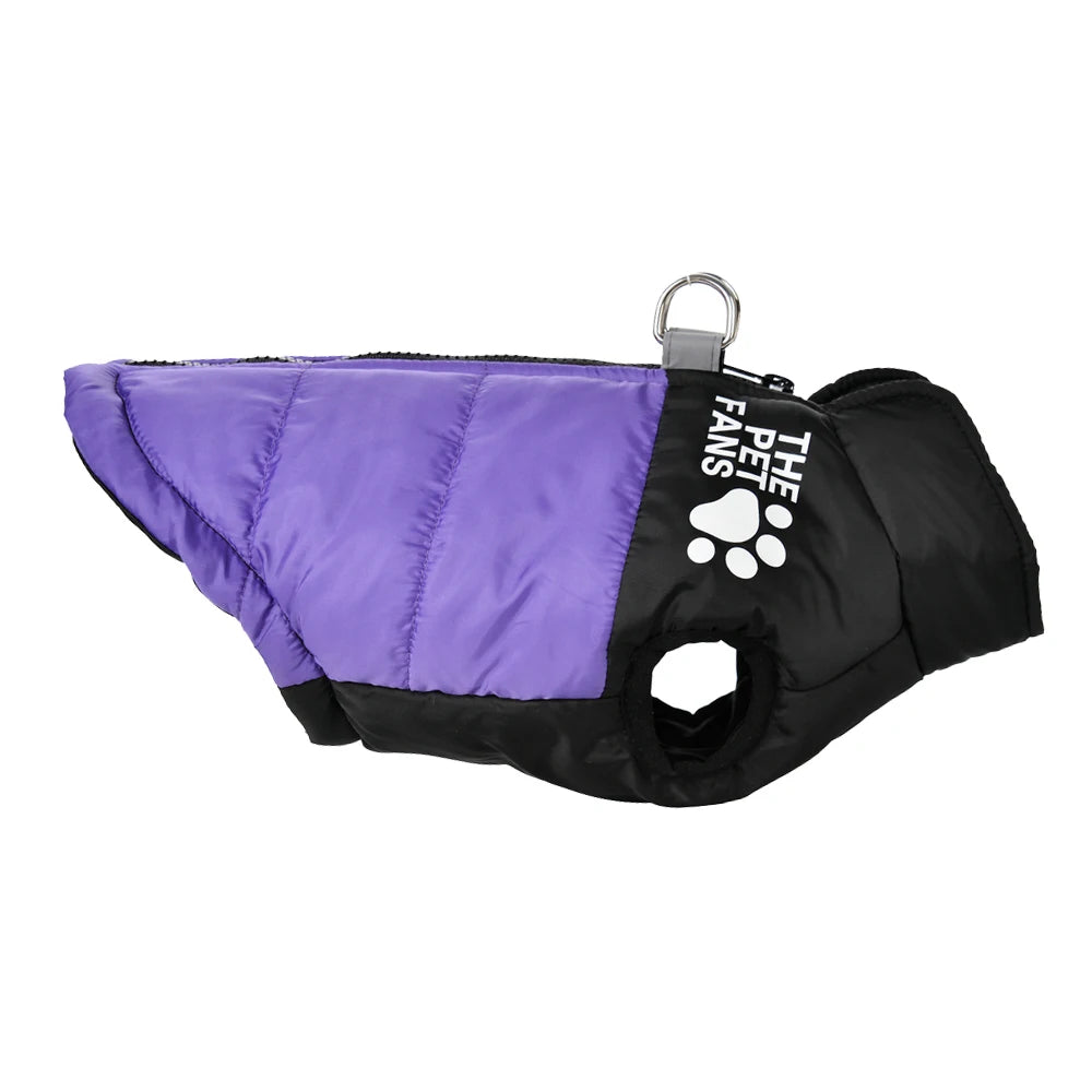 Warm Winter Pet Clothes Windproof Dog Jacket Coat For Small Big Dogs Labrador Costume French Bulldog Golden Retriever Outfits