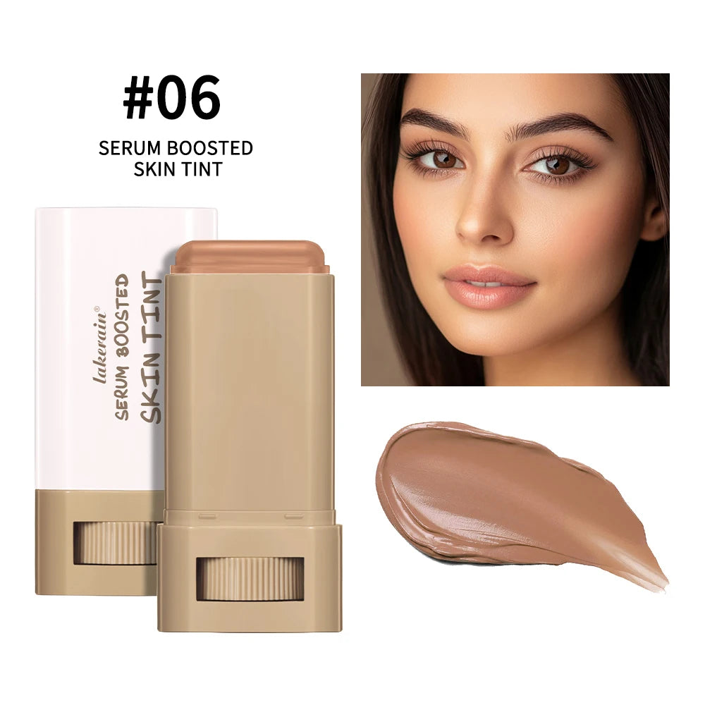 Foundation Skin Tint Balm Skin Tint Stick Waterproof Nourishing Solid Tinted Serum Face Tinted Face Contour Stick Makeup Beauty World Shop