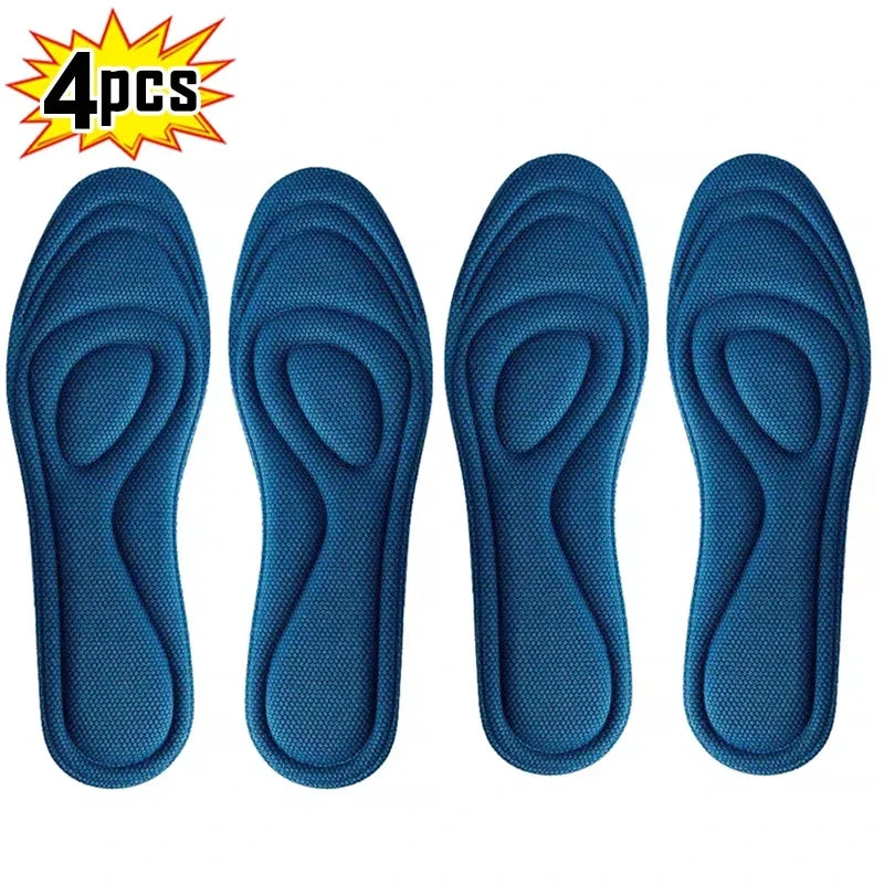 1/2 Pairs Memory Foam disposable Insoles for Shoes Antibacterial Deodorization Sweat Absorption Insert Sport Shoes Pads Beauty World Shop