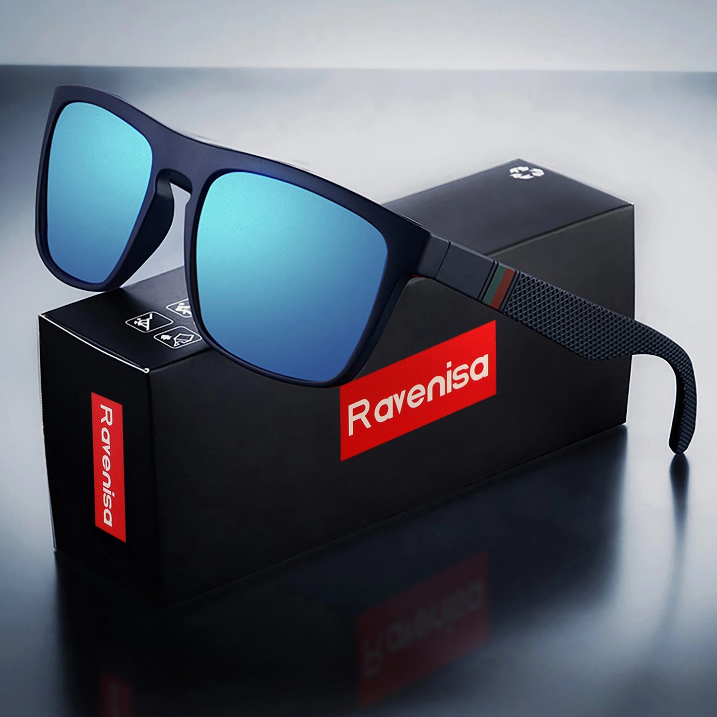 Fashion Square Vintage Polarized Sunglasses Men Women Retro Driving Fishing Sun Glasses UV400 Eyewear Beauty World Shop