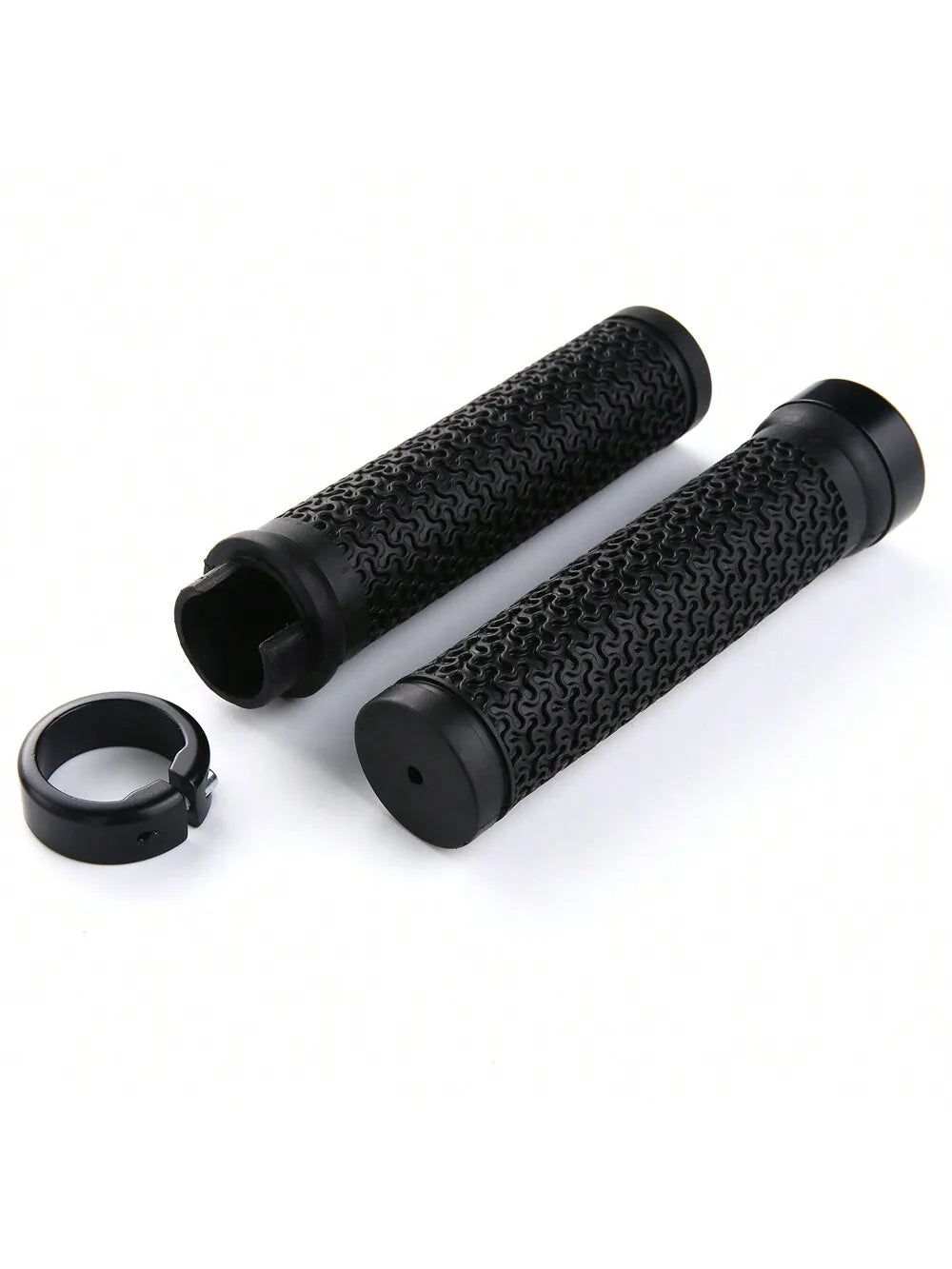 BKPTX Bicycle Handle Bar Grips MTB Mountain Bike Soft Single-sided Locking Handlebar Cover Plug Rubber Non-slip Cycling Grip Beauty World Shop