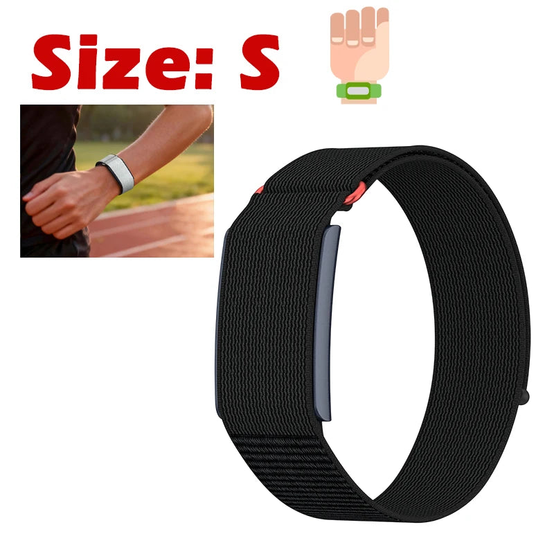 Nylon Replacement Band Compatible with Amazfit Helio Strap Adjustable Breathable Sport Wristband for Fitness Tracker Comfortable Beauty World Shop