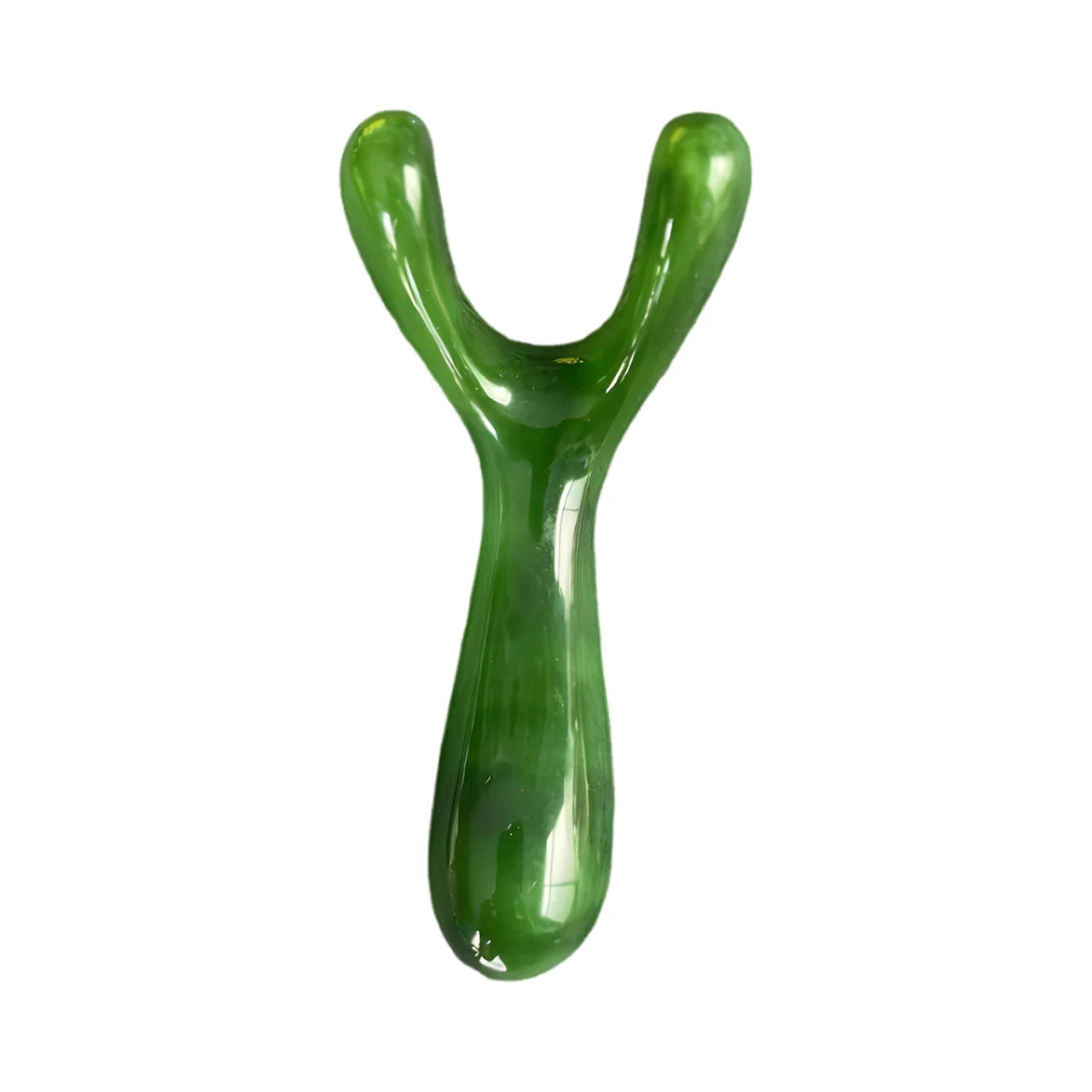 Resin Face Lifting Scraping Massage Nose Lifting Massage Y-shape Fork Guasha Massage Reduce Puffiness Trigger Point Nose Massage Beauty World Shop