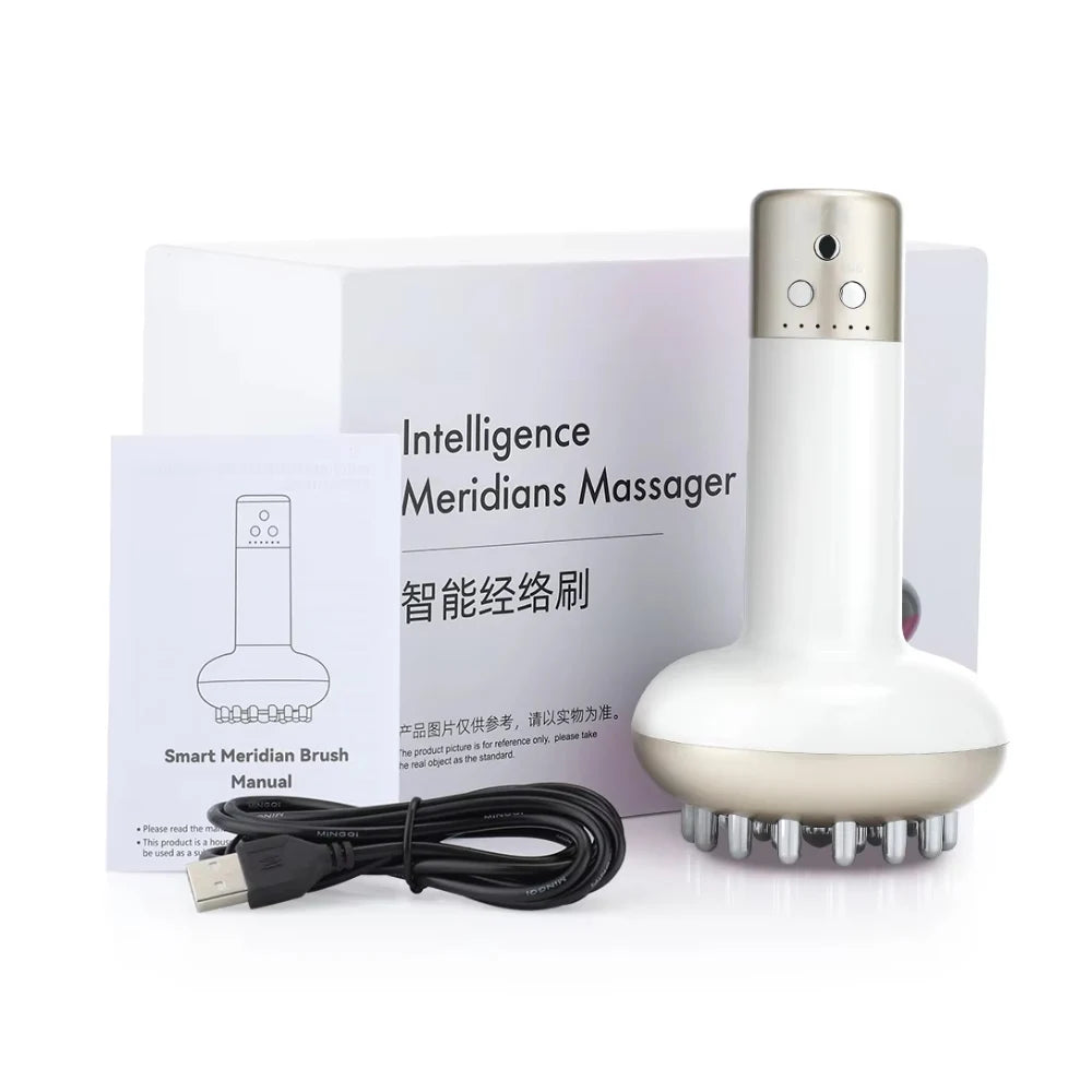 3-in-1 Electric Gua Sha Tool with Function - Rechargeable Body Massager for Skin Tightening, Sculpting and Lymphatic Flow Beauty World Shop
