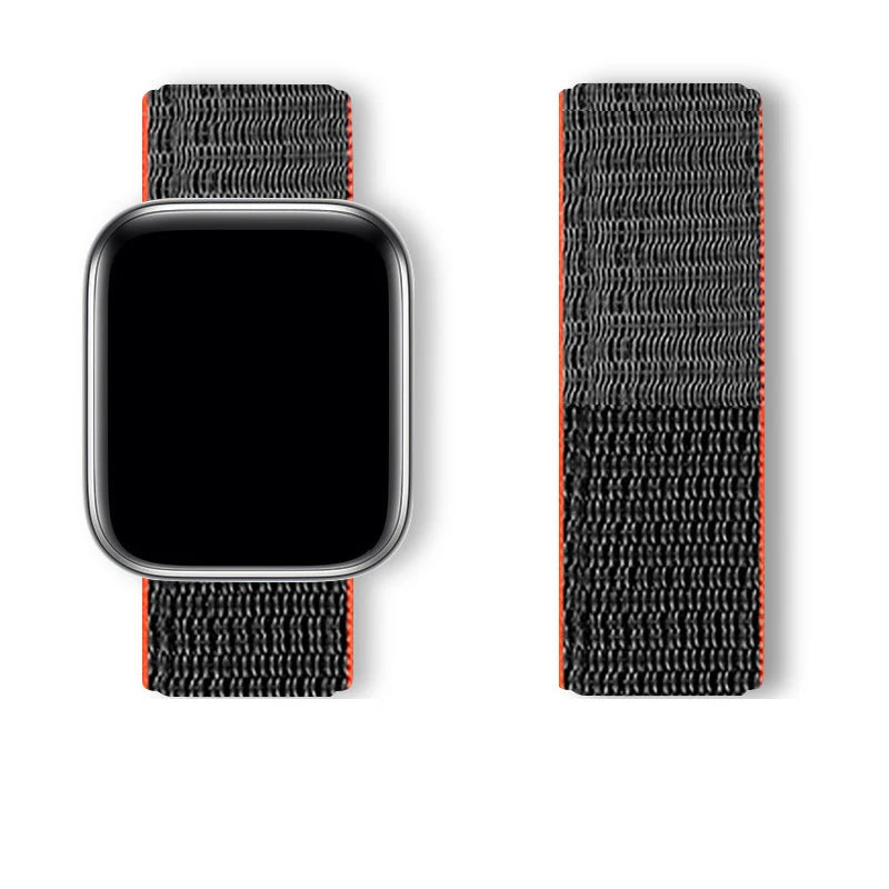 Nylon Strap For Apple Watch Band Ultra 9 8 7 SE 6 5 3 38MM 42MM 40MM 44MM smartwatch Accessorie bracelet iWatch serie 45MM 41MM