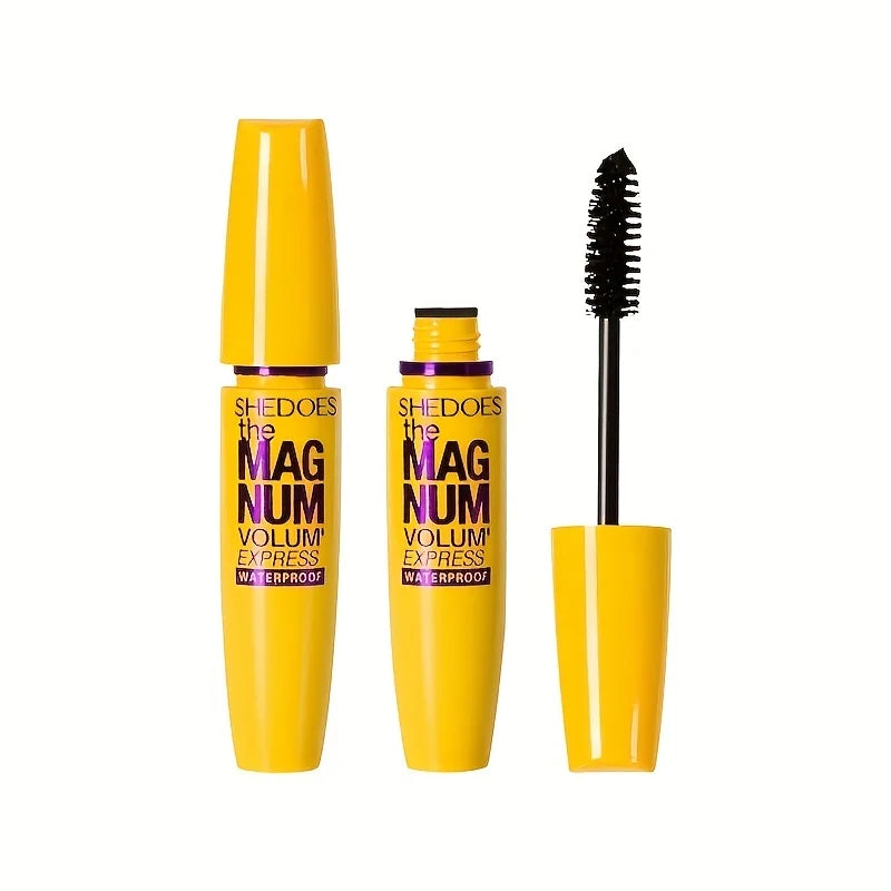 4D Black Mascara Thickening, Lengthening, Curling, Waterproof Liquid Fiber Mascara Beauty World Shop