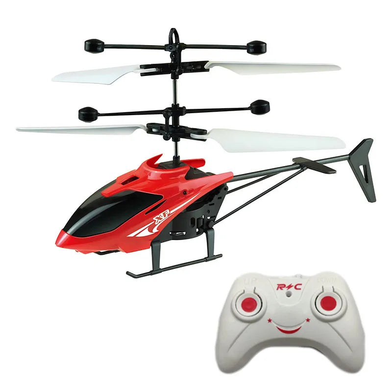 Rechargeable Mini RC Drone Remote Safe Fall-resistant RC Helicopters Drone Children Toys with Different Patterns Beauty World Shop