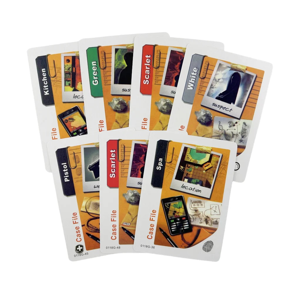 Newest Cluedo Card Game Classic Mystery Game Entertainment Multiplayer Interactieve Kaarten Board Game Cards Beauty World Shop