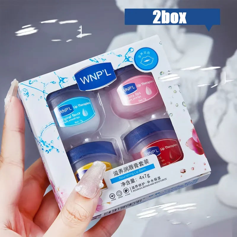 8/6/4/1PCs Lip Balm Moisturizing Lipstick Base Moisturizer Makeup Natural Plant Anti-Cracking Lip Care Petroleum Jelly Lip Balm Beauty Fashion