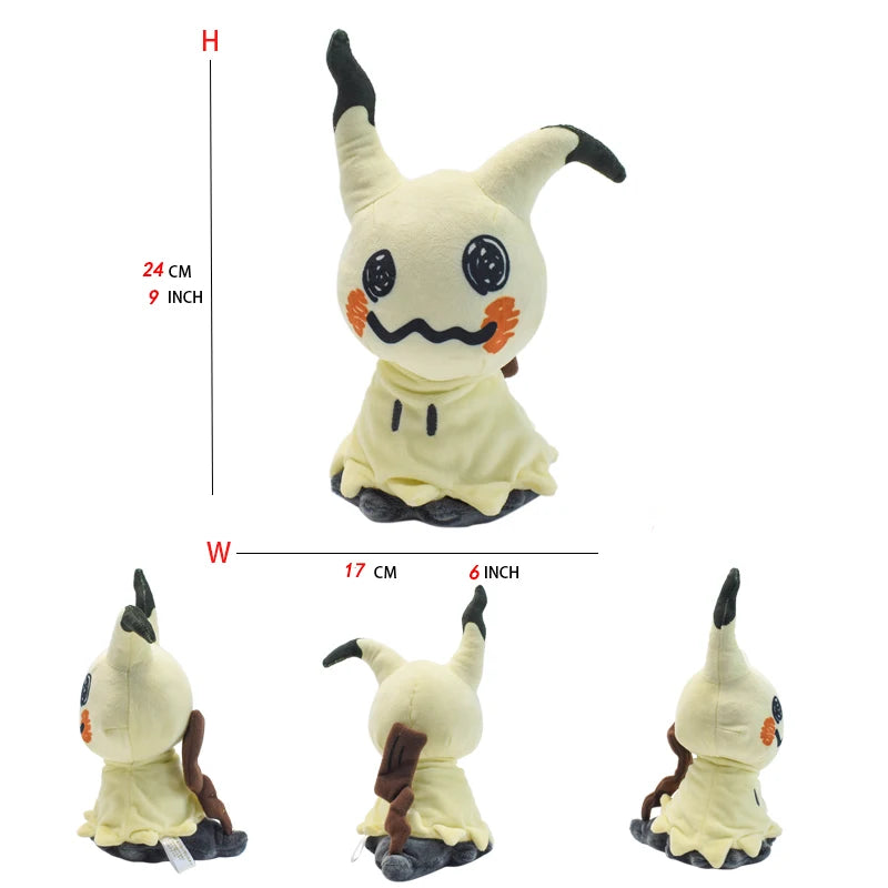 Mimikyu Plush Toys Collectible Soft Plushies Cos Mimikyu Stuffed Animal Cute Cartoon Character Dolls All Star Collection Gifts Beauty World Shop