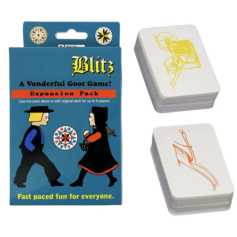 The Dutch Blitzkrieg Original and extended combination, fast-paced card game suitable for everyone's fun, family game Beauty World Shop