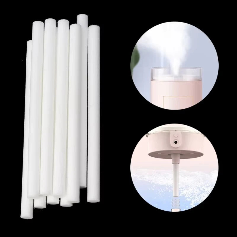 20 Pieces Humidifier Sticks Filter Refill Sticks Wicks Replacement for Portable Personal USB Powered Humidifiers Mini 0.8cm×8cm Beauty World Shop