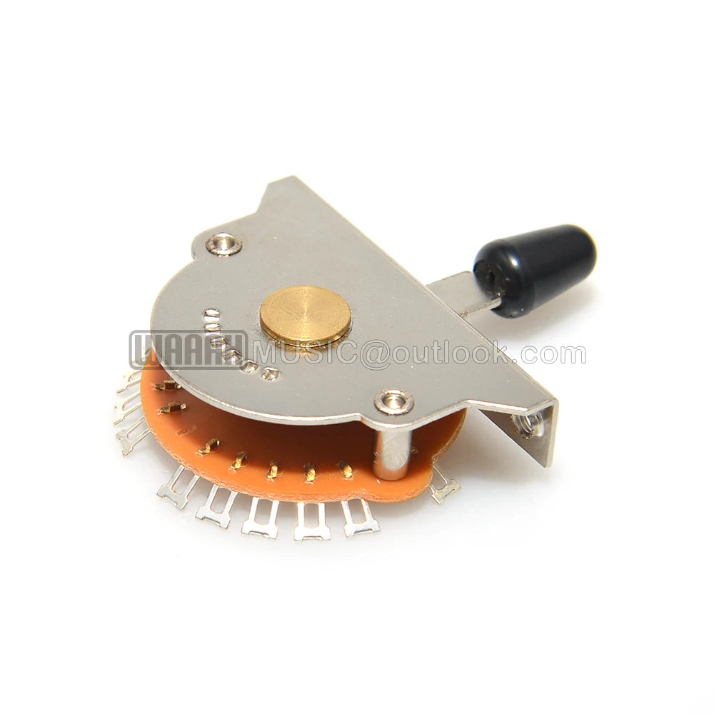 Electric Guitar Switch 3 way 4 way 5 Way Metal Plastic 1pcs Tips Switch with Screws Electric Guitar Accessories Beauty World Shop