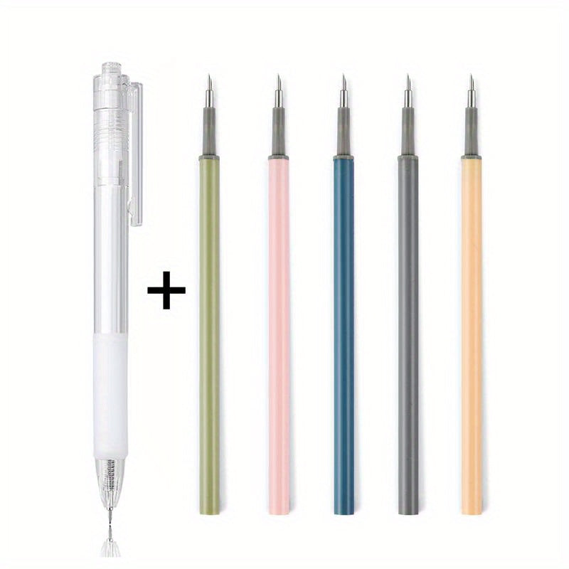 5pcs/set 6pcs/set Art Utility Knife Pen Knife Cut Stickers Scrapbooking Cutting Tool Express Box Knife School Supplies DIY Craft Supplies Beauty Fashion