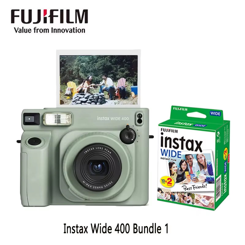 Instant Camera Hot Sale Film Camera Wide 300 Upgrade Optional Fuji Wide Film Genuine Instax Wide 400 Camera