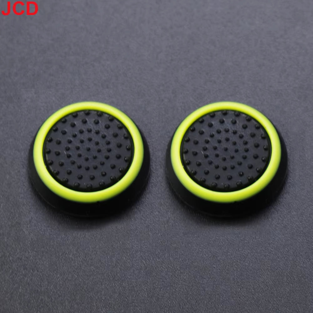 2Pcs for PS3 PS4 PS5 Xbox One/360/Series S X Switch Pro Game Controllers Thumb Silicone Stick Grip Cap Cover Accessory