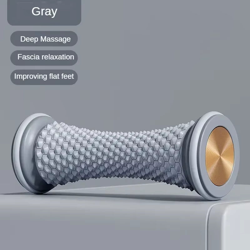 1Pc Portable Plastic Yoga Muscle Massage Roller Foot Training Device Multi-Functional Foot Roller for Muscle Network Drainage