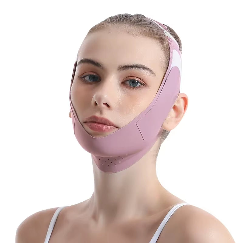 Reusable Face Slimming Bandage V Line Face Shaper Women Chin Cheek Lift up Belt Facial Massage Strap Face Skin Care Beauty Tools