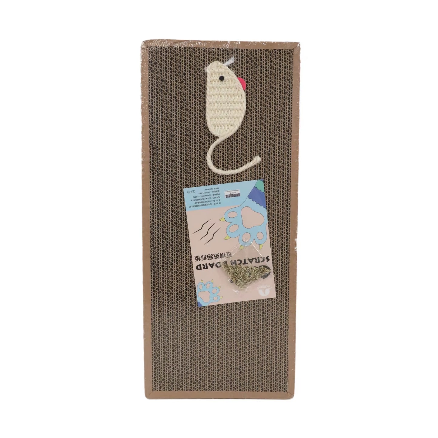 Cat Scratching Board Protect Furniture Grinding Claw Toys Oval Corrugated Paper Wear-Resistant Cat Nest Cat Accessories