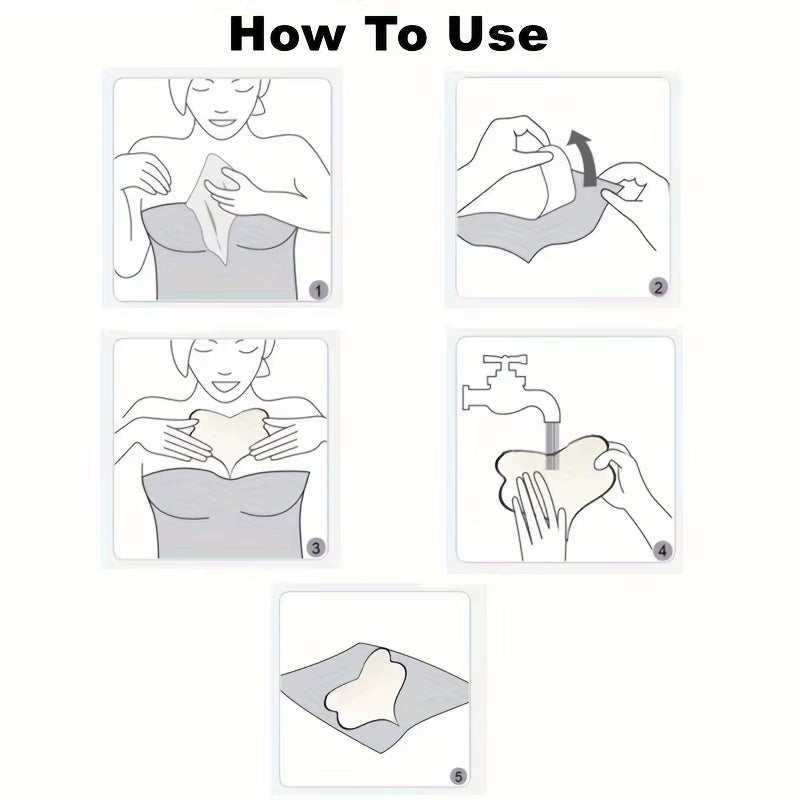 Silicone Chest Wrinkle Patches for Wrinkles Overnight anti Wrinkle Patches Reusable Wrinkle Care Skin Care Tools Patch
