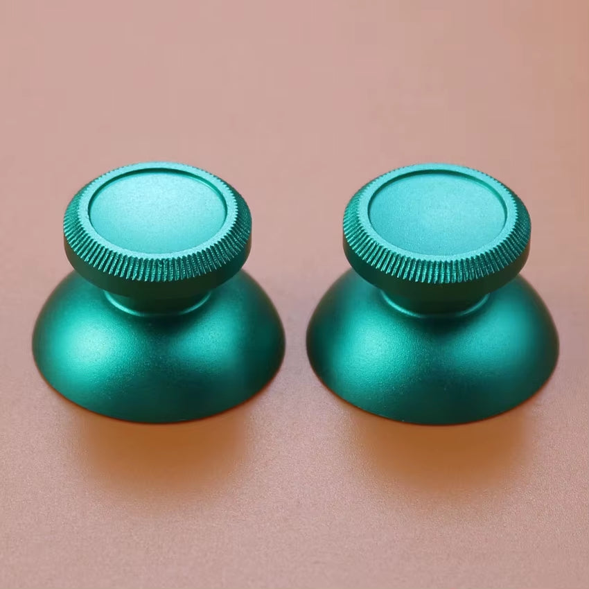 2PCS Metal Analog Joystick Thumb Stick Grip Cap for PS4 Pro Xbox One Slim Series X S Controller Accessories