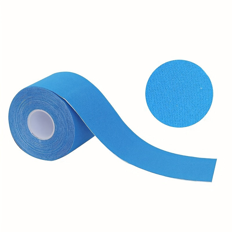 Enhanced Muscle Support & Recovery Kinesiology Tape - 5cm x 5m, Water-Resistant, Elastic, Universal Fit Sport Tape Beauty World Shop