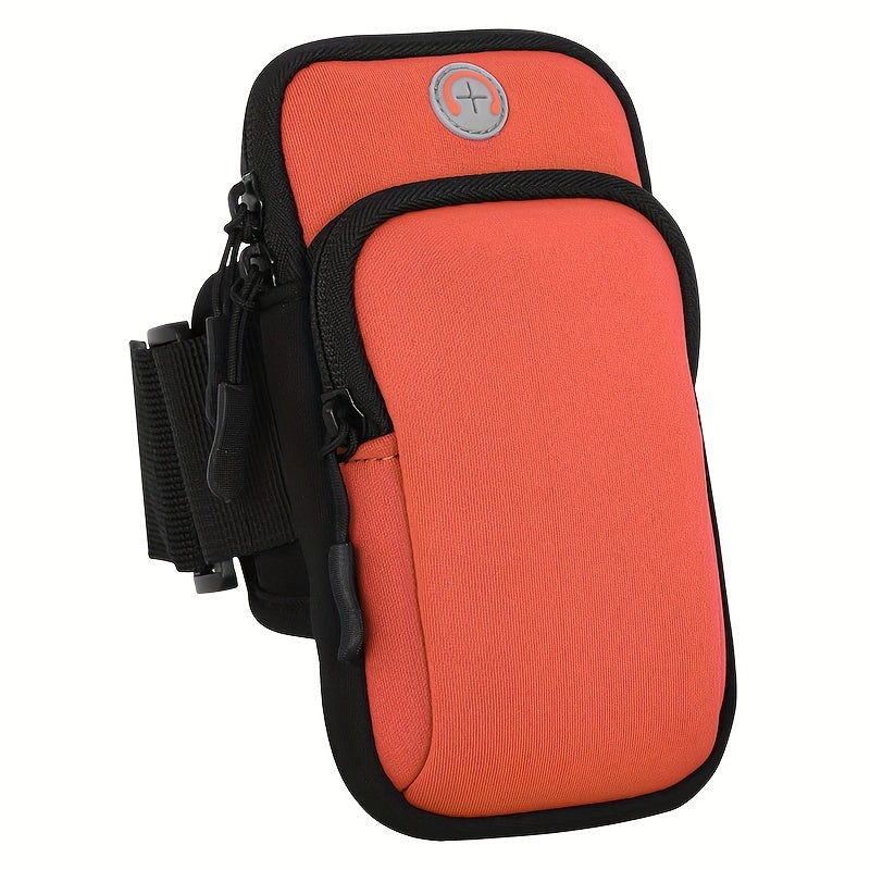 Waterproof Running Arm Bag - Water-Resistant Design with Spacious Compartment and Secure Strap for Men and Women - Perfect for Outdoor Sports and Fitness Activities like Running, Jogging, Cycling, and Hiking Beauty Fashion