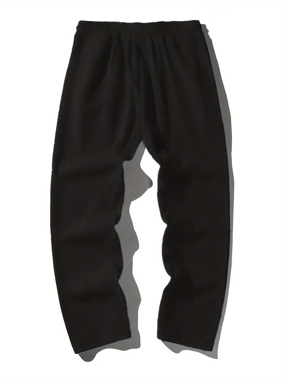 Men's Loose-Fit Drawstring Wide-Leg Sweatpants