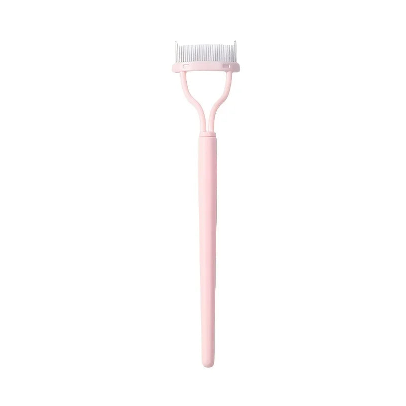 Curved Eyelash Brush Tool - Eyelash Separator and Styling Accessory, Precision Comb Curved Eyelash Brush Eyelash Grooming Tool F