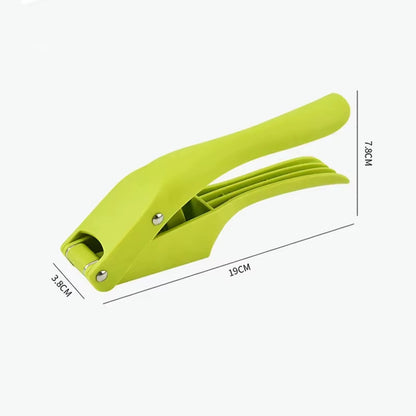2-In-1 Multifunctional Garlic Press for Pressing Mash Garlic and Sliced Garlic Vegetable Squeezer for Home Cooking Masher Tool