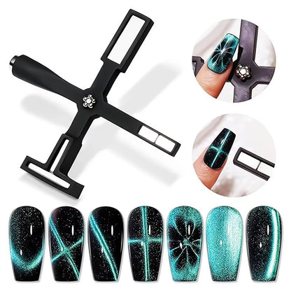 5/6-IN-1 Strong Magnetic Stick for Cat Eye Gel Polish Nail Magnet Tool Magnet Pen Nails Art Design Glitter Effect Manicure Tools