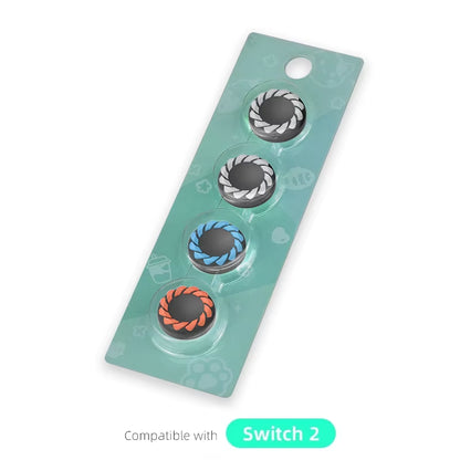 Silicone Thumb Grip Cap Protective Cover for Switch 2 Controllers, Anti-Slip Gamepad Accessories