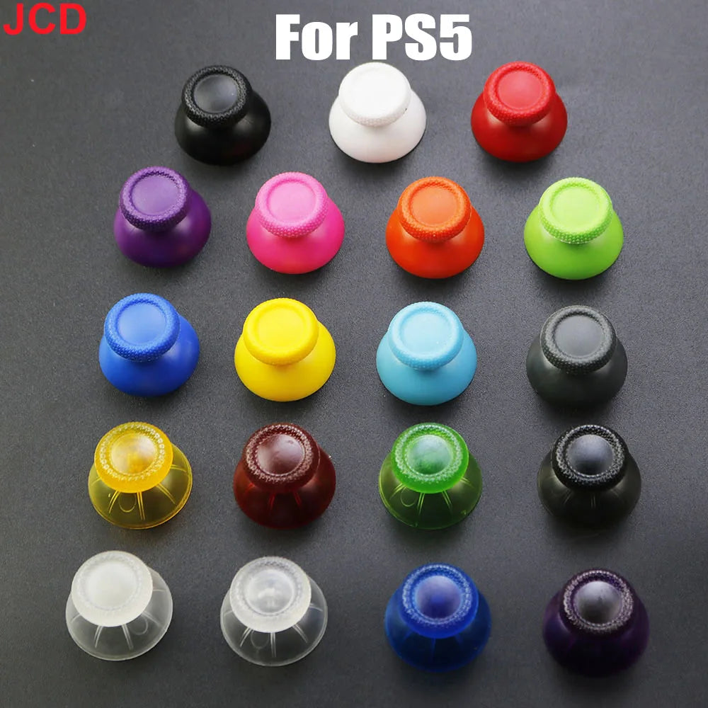 2Pcs 3D Analog Joystick Stick for PS5 Controller Analogue Thumbsticks Caps Mushroom Game Head Rocker Replacement