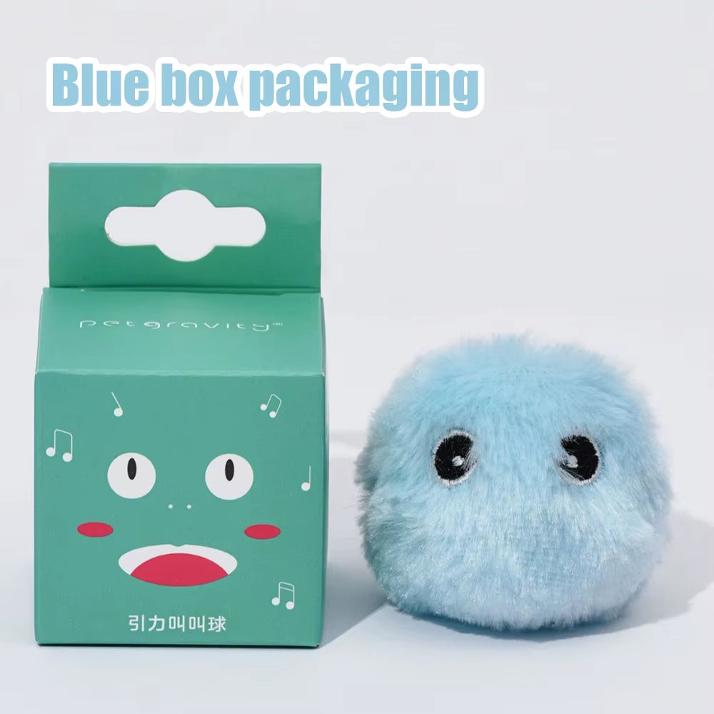 1/3Pcs Interactive Ball Smart Cat Dog Toys Plush Electric Catnip Training Toy Kitten Touch Sounding Pet Product Squeak Toy Ball
